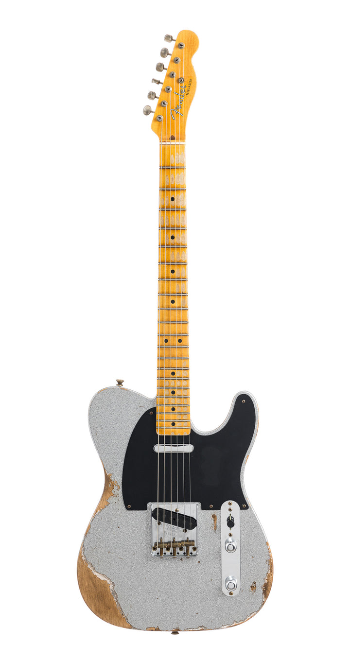 Fender Custom Shop '52 Telecaster Heavy Relic, Lark Custom - Silver Sparkle (971)
