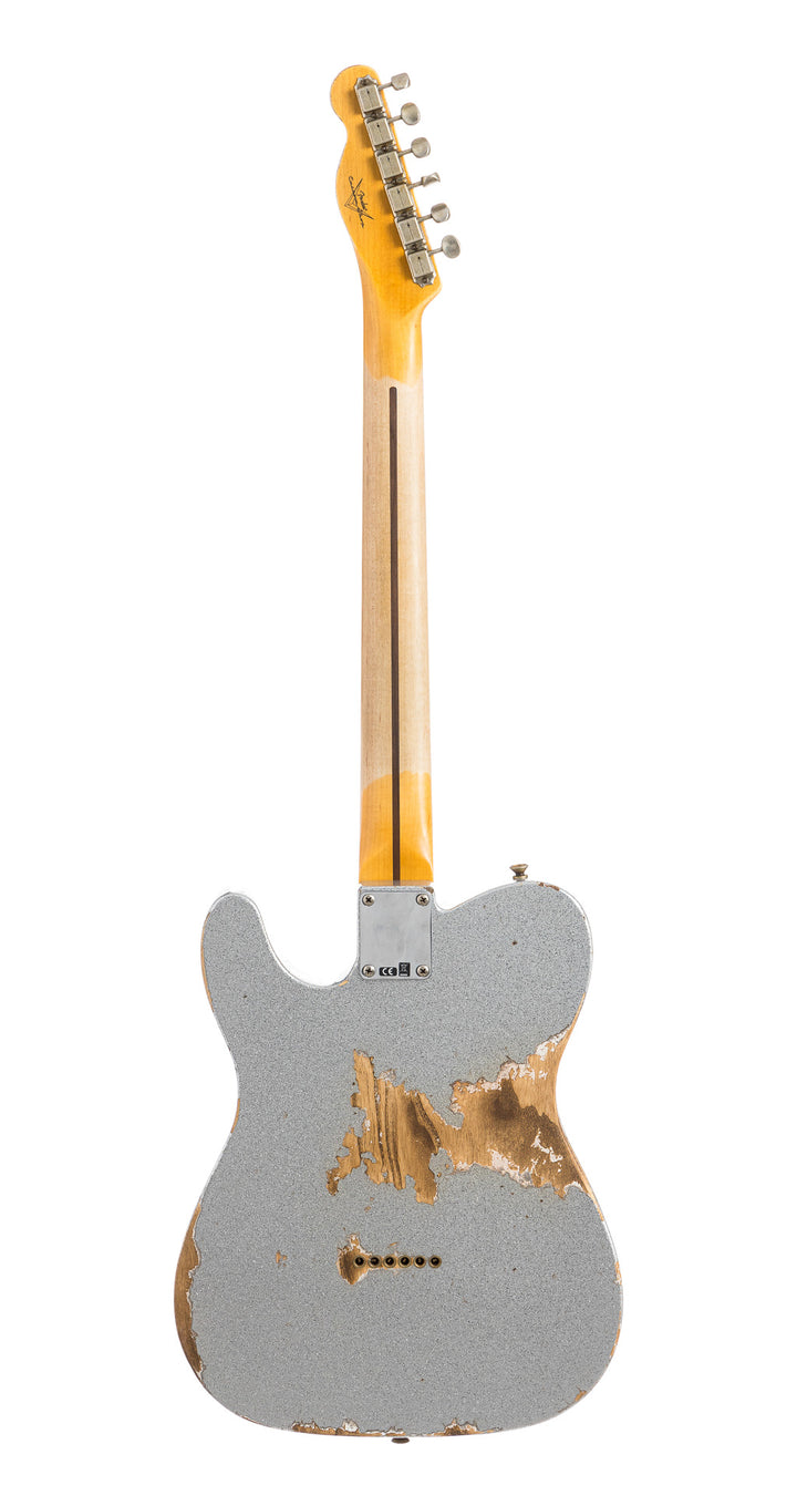 Fender Custom Shop '52 Telecaster Heavy Relic, Lark Custom - Silver Sparkle (971)