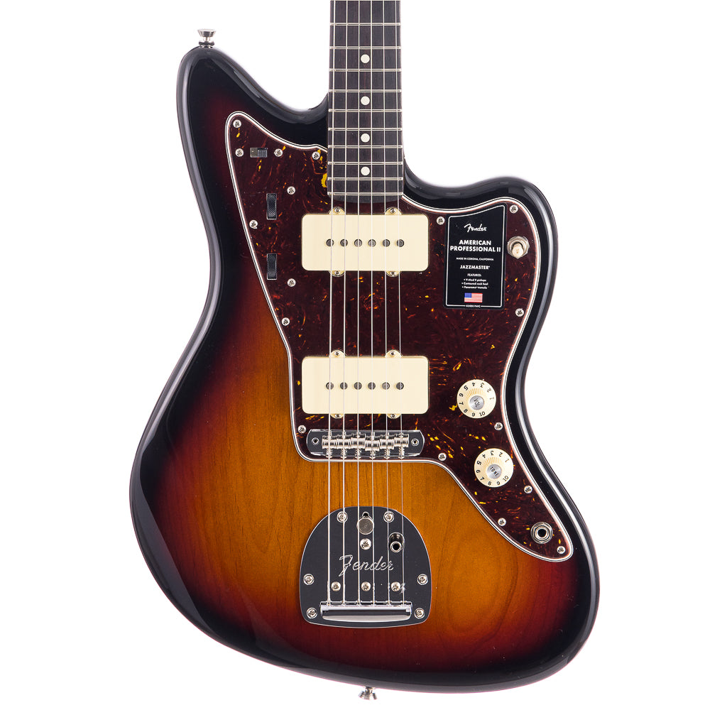 Fender American Professional II Jazzmaster, Rosewood Fingerboard - 3 Color Sunburst (672)