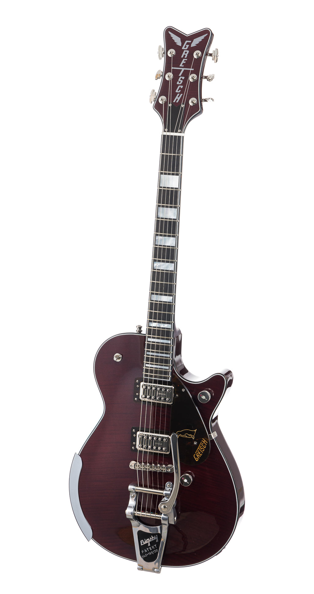 Gretsch G6134TFM-NH Nigel Hendroff Penguin - Dark Cherry Metallic
