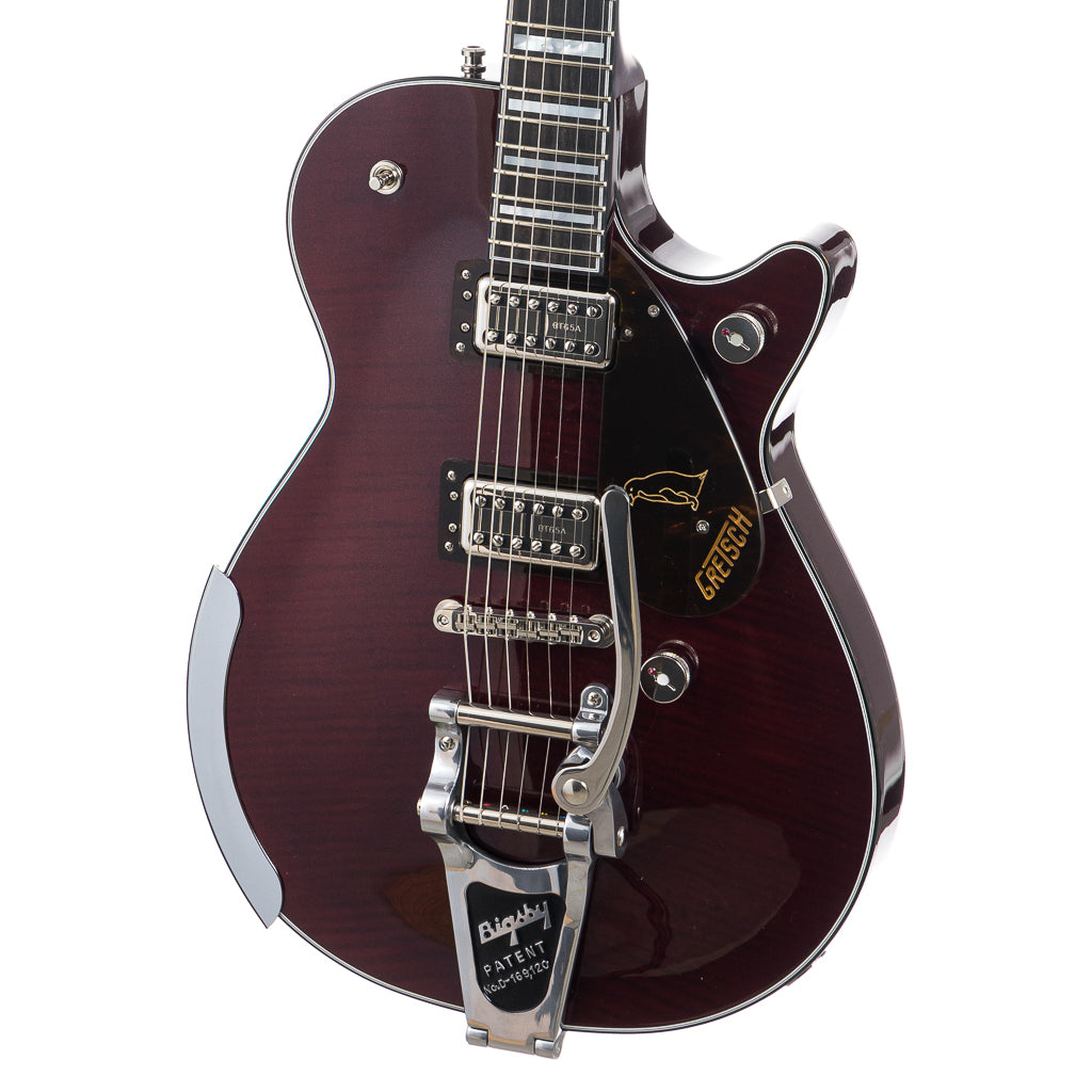 Gretsch G6134TFM-NH Nigel Hendroff Penguin - Dark Cherry Metallic