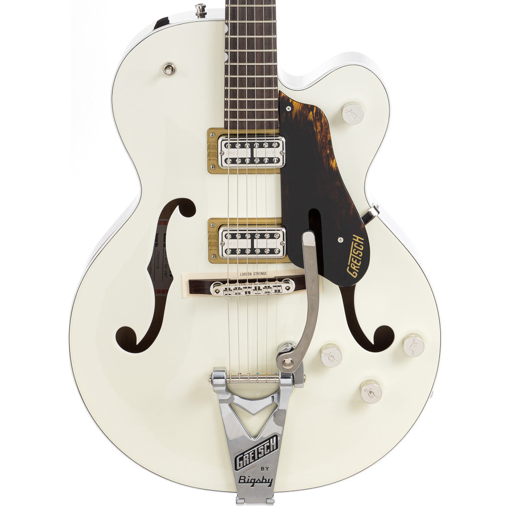 Gretsch G6118T - Players Edition Anniversary - Two-Tone Vintage White/Walnut Stain (122)