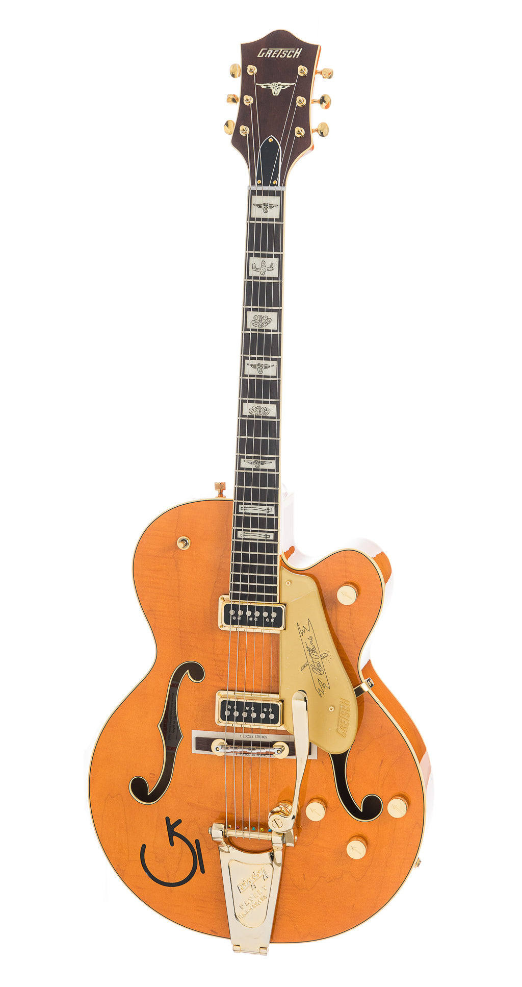 Gretsch G6120T-55 Chet Atkins - Vintage Orange Stain (201)
