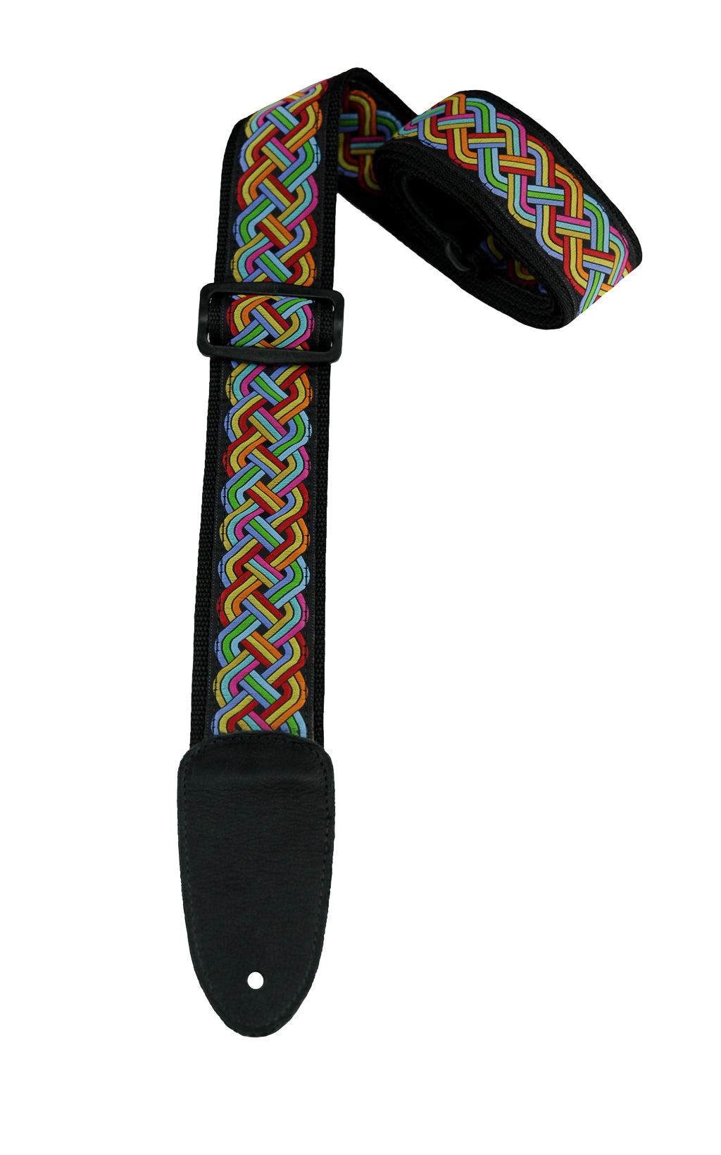Henry Heller 2" Deluxe Jacquard Strap with Tri Glide Nylon Backing - Multi-Color