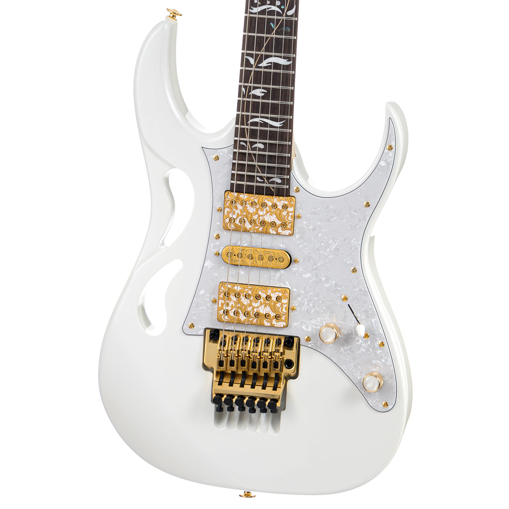 Ibanez Steve Vai Signature PIA Guitar - Stallion White (249)