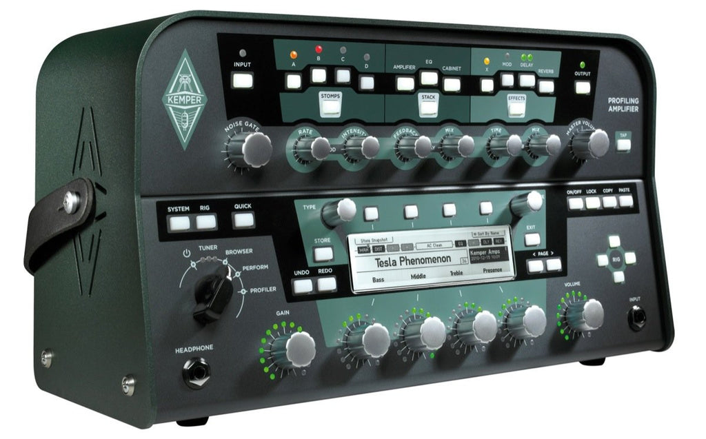 アンプ Kemper Profiling Amplifier HEAD Black Kemper Profiler Amp Head Black – Motor City Guitar