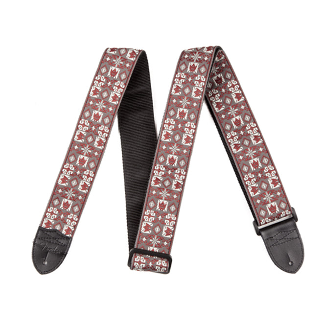 Fender Festival Hootenanny Strap - Red/Grey