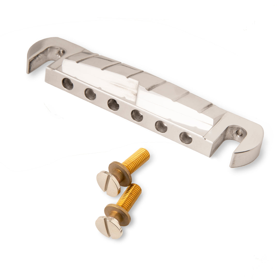 PRS Stoptail Bridge with Studs - Unplated Polished Aluminum