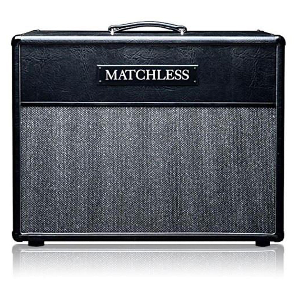 Matchless ESD 2x12 Cabinet - Black w/Silver Grill
