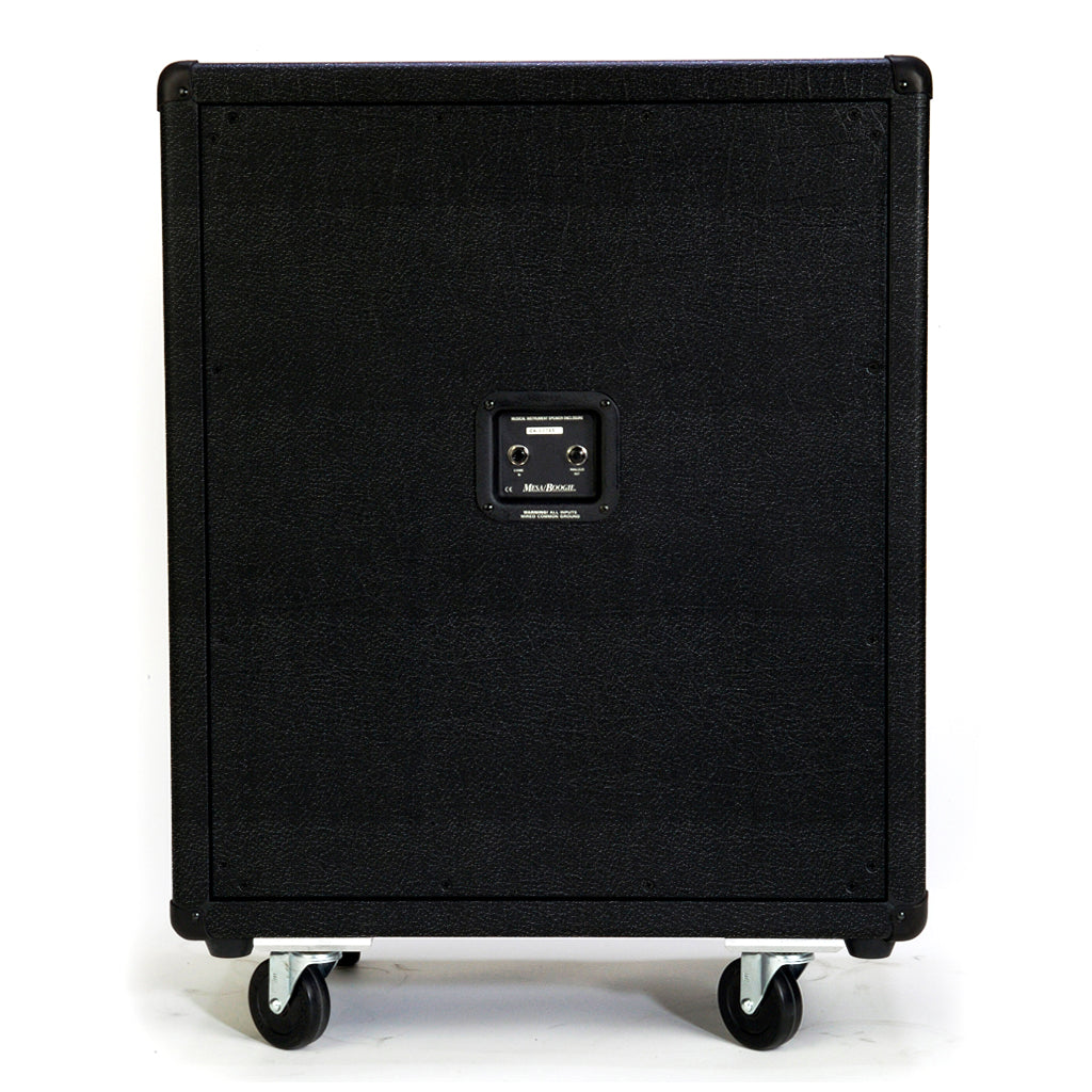 Mesa Boogie 2x12 Recto Vertical Slant Cabinet - Black Bronco with Black Grille