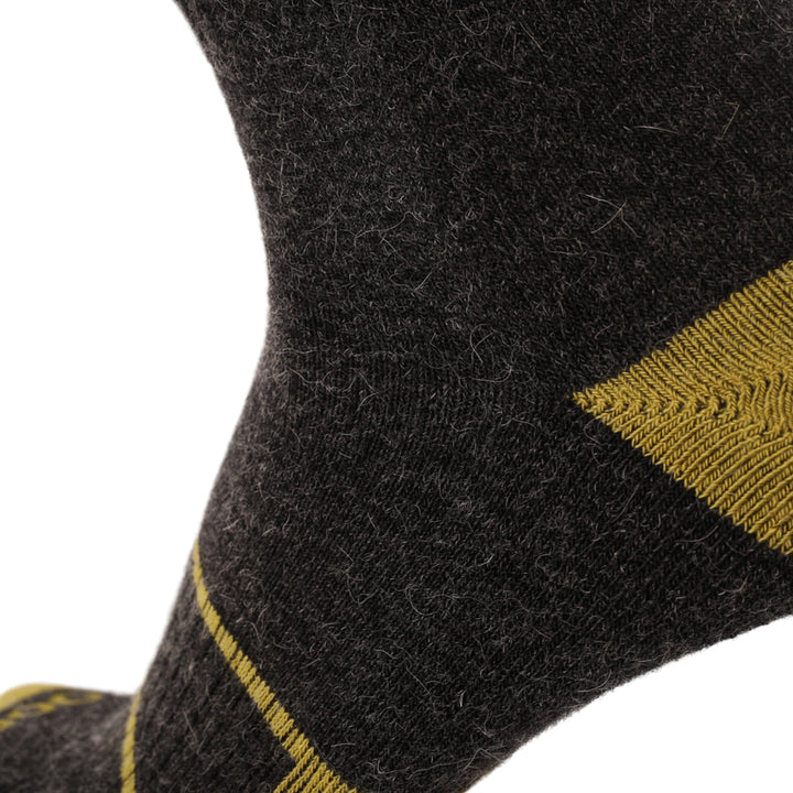 Woodroad Gear Co. Nada Llama Crew - Granite Yellow