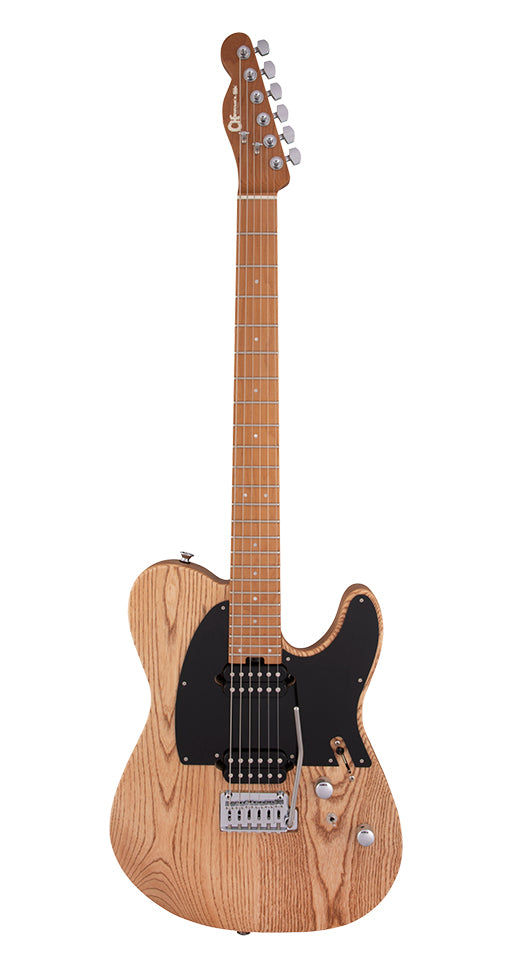 Charvel Pro-Mod So-Cal Style 2 HH 2 Point Trem, Caramel Maple Neck - Natural Ash