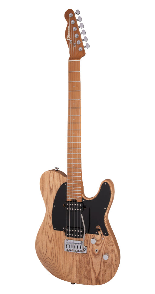 Charvel Pro-Mod So-Cal Style 2 HH 2 Point Trem, Caramel Maple Neck - Natural Ash