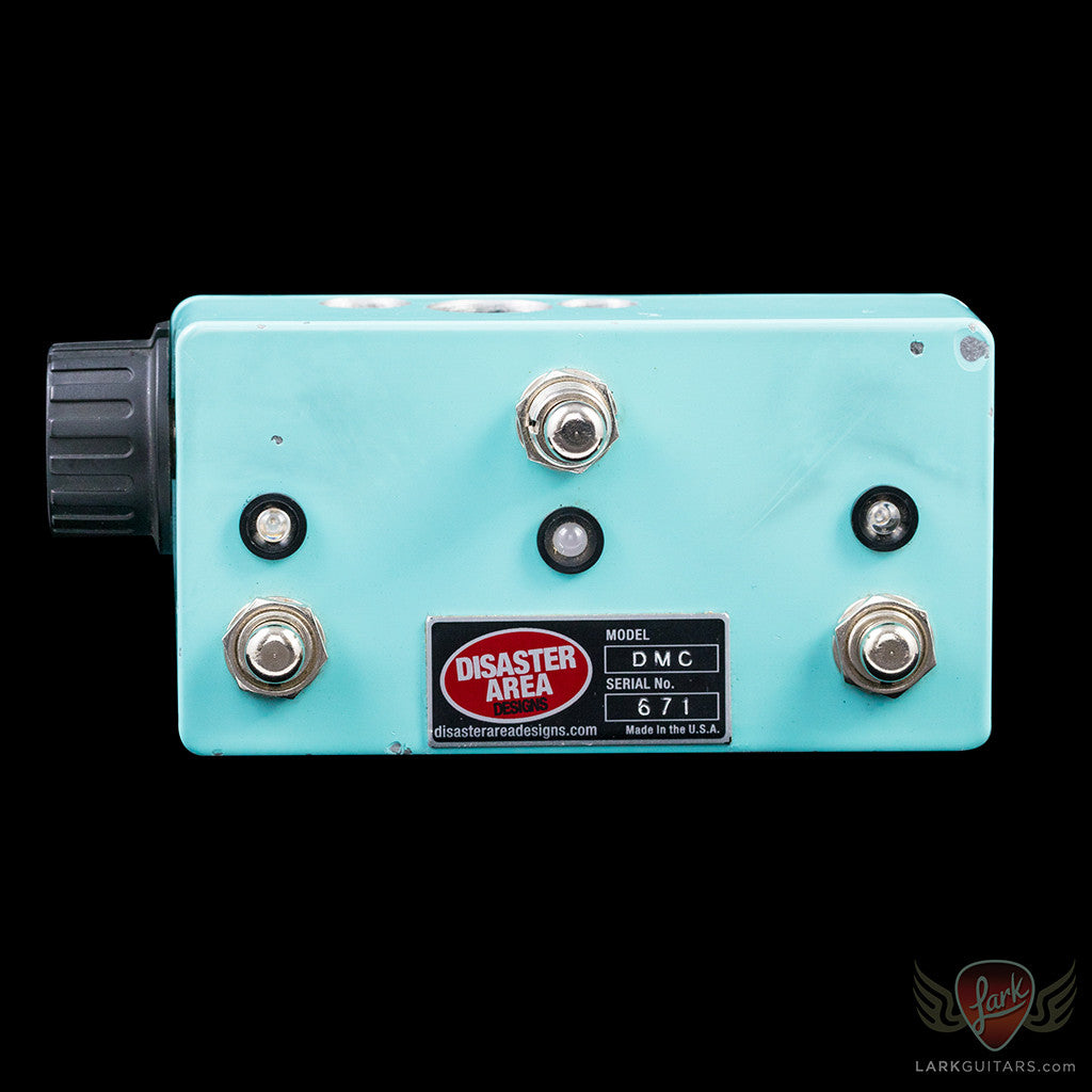 Pre-Owned Disaster Area Designs DMC-3XL GEN1 - Turquoise (001) - Available at Lark Guitars
