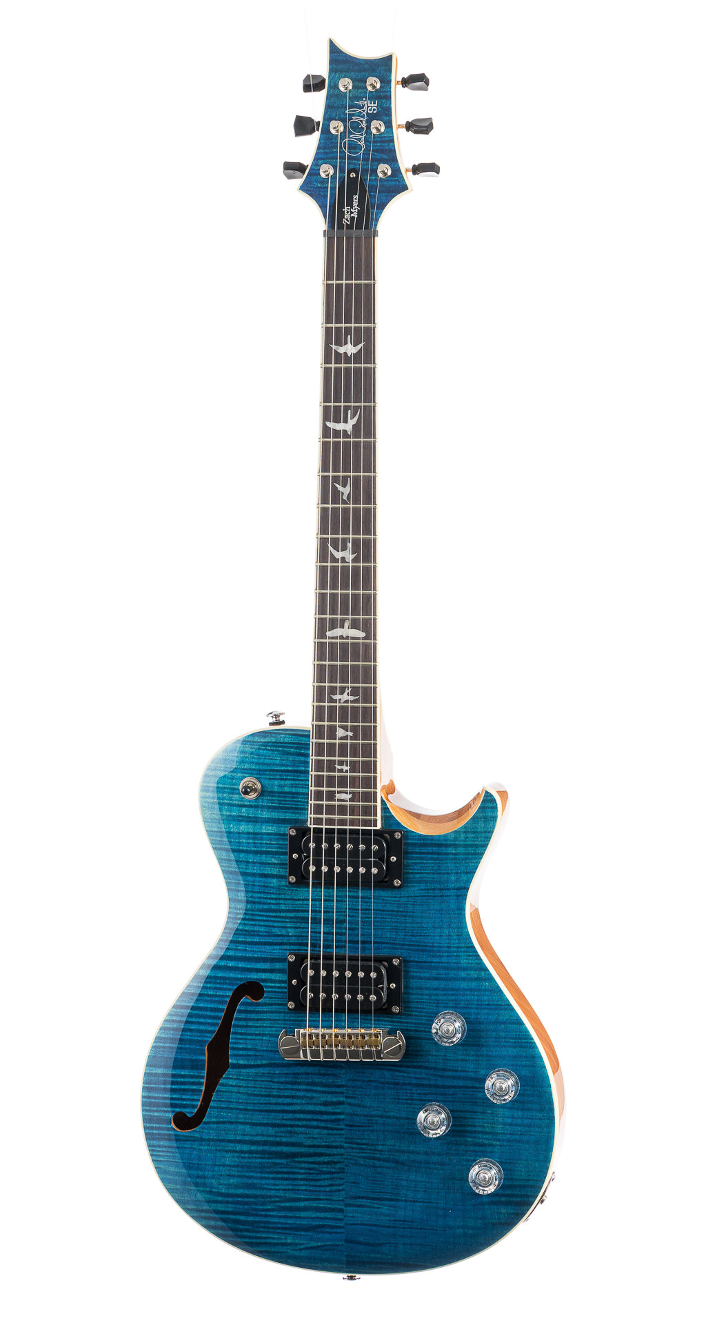 PRS SE Zach Myers Semi-Hollow - Myers Blue (823)