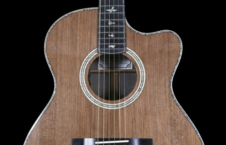 PRS Private Stock #5043 Angelus Cutaway Tunnel 13 Siskiyou Redwood & Malaysian Blackwood - Natural (360) - Available at Lark Guitars