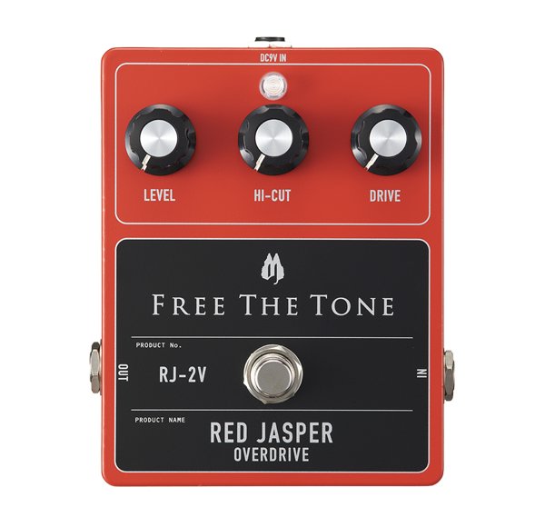Free The Tone Standard Series RJ-2V Red Jasper Overdrive