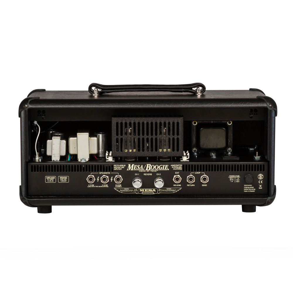 Mesa Boogie Recto-Verb 25 Head - Black Cream/Black Grille