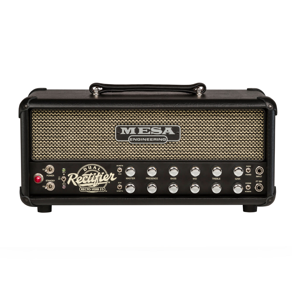 Mesa Boogie Recto-Verb 25 Head - Black Cream/Black Grille