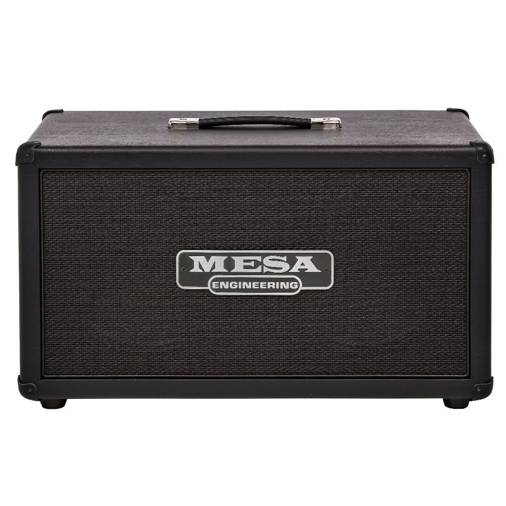Mesa Boogie 2x12 Horizontal Rectifier Cabinet - Black Taurus w/Black Grille