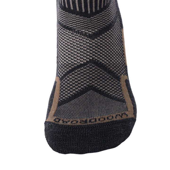 Woodroad Gear Co. Sheeple Merino Ankle Socks - Deep Water Blue