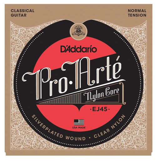 D'Addario EJ45 Pro-Arte Nylon Normal Tension Classical Strings - Available at Lark Guitars