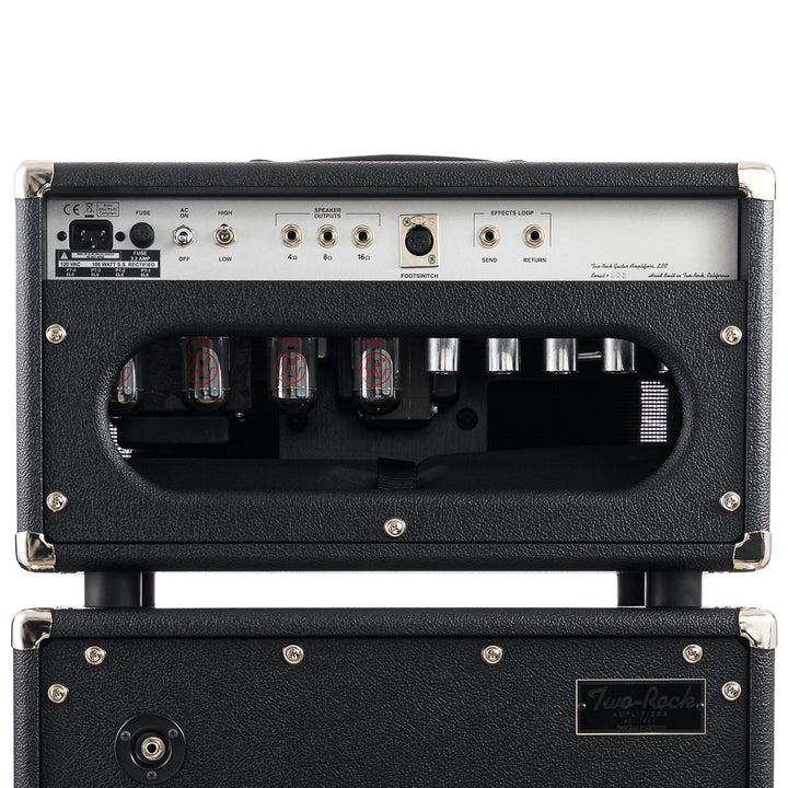 Two-Rock Classic Reverb Signature 100/50 Head Silver Chassis - Black with Black Matrix Grille