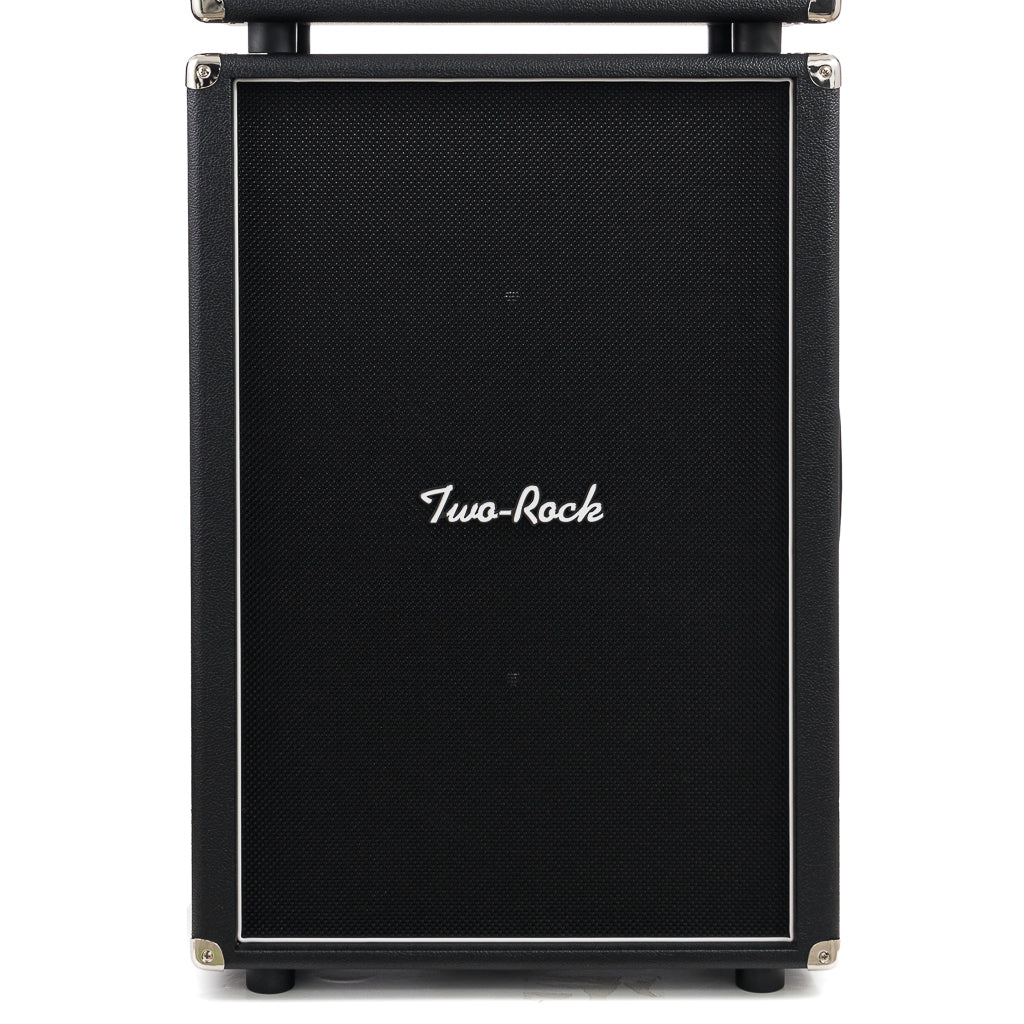 Two-Rock 2x12 Speaker Cabinet - Black Bronco / Black Matrix Grille