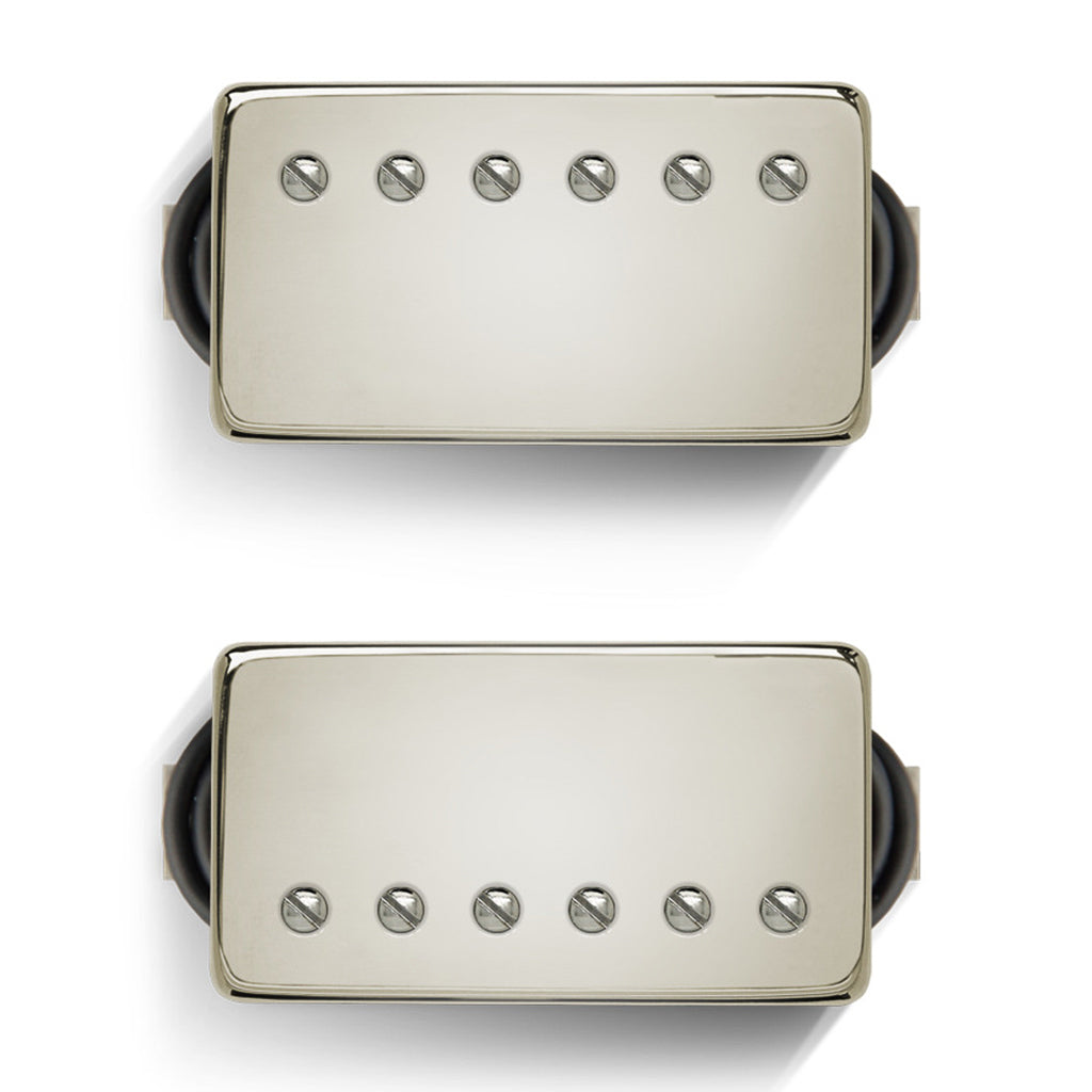 Bare Knuckle Stormy Monday Humbucker Set - Nickel Cover (50mm)