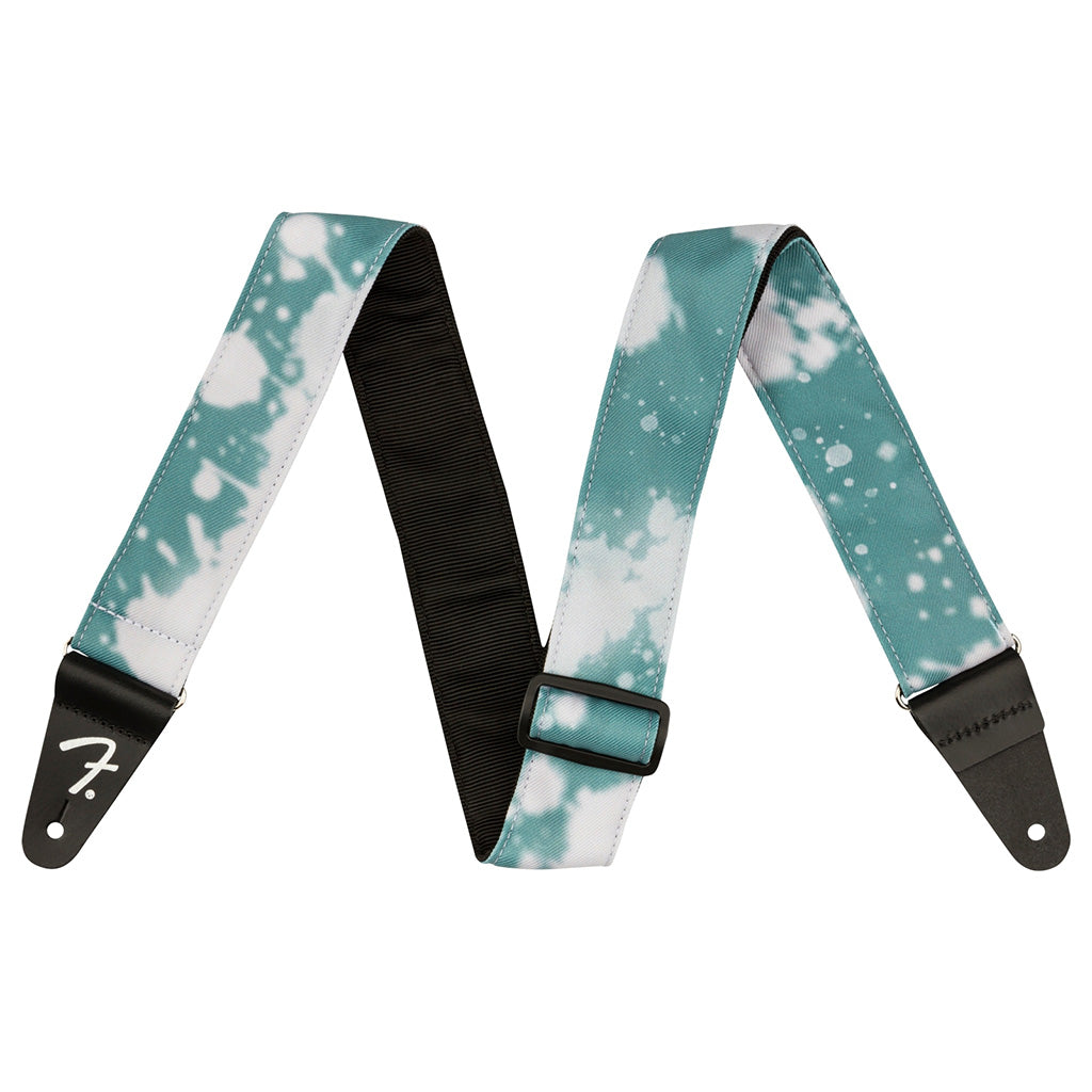 Fender Tie Dye Acid Wash Strap - Teal