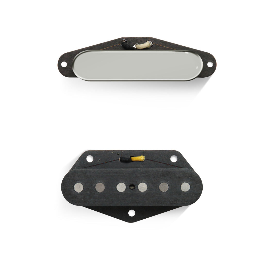 Bare Knuckle Flat 50 Tele Pickup Set - Nickel