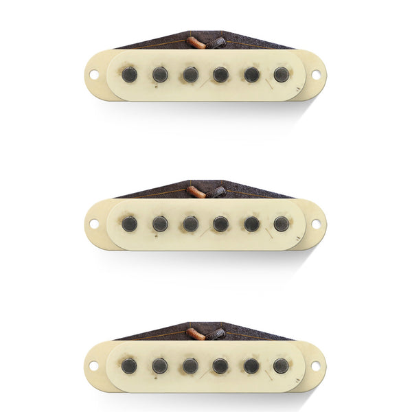 Bare Knuckle 63 Veneer Board Pickup Set - Aged Cream – Lark Guitars