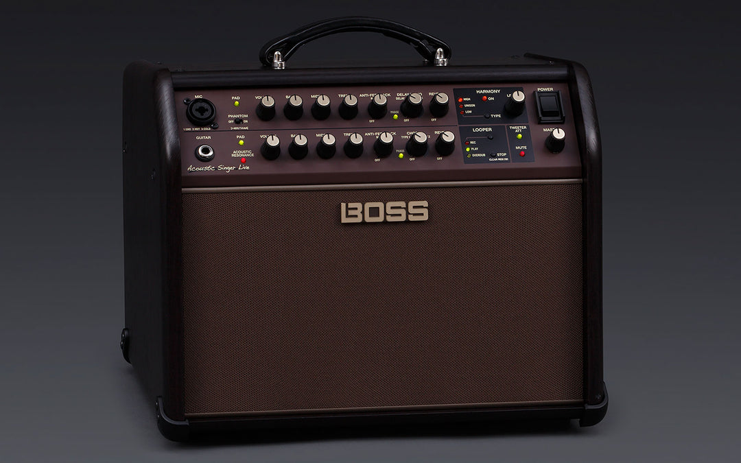 Boss Acoustic Singer Live Acoustic Amplifier (675) - Available at Lark Guitars