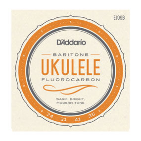 D'Addario EJ99B Pro-Arté Carbon Ukulele, Baritone Strings