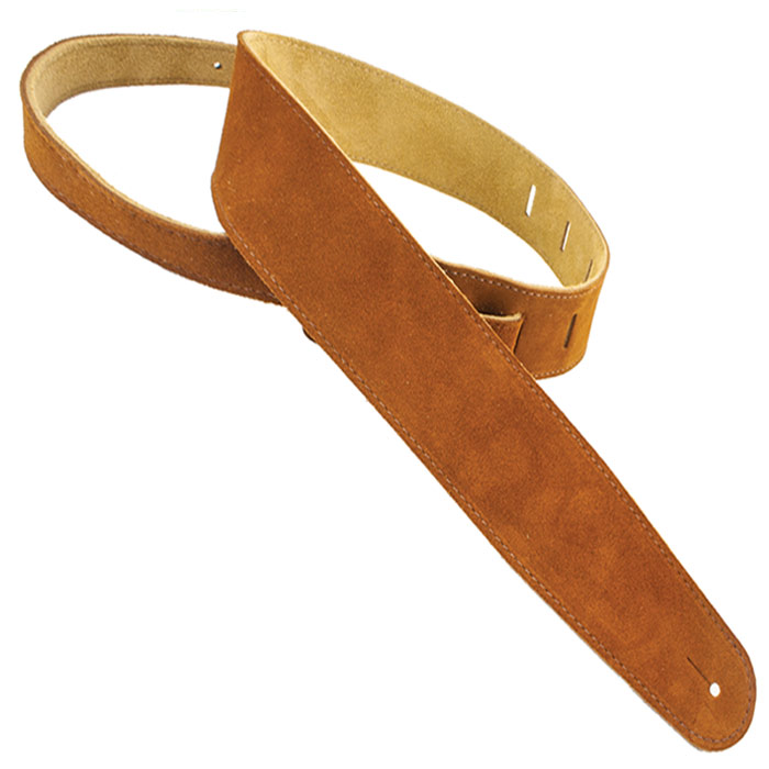 Henry Heller 2.5" Capri Suede Strap with Nubuck Backing - Brown