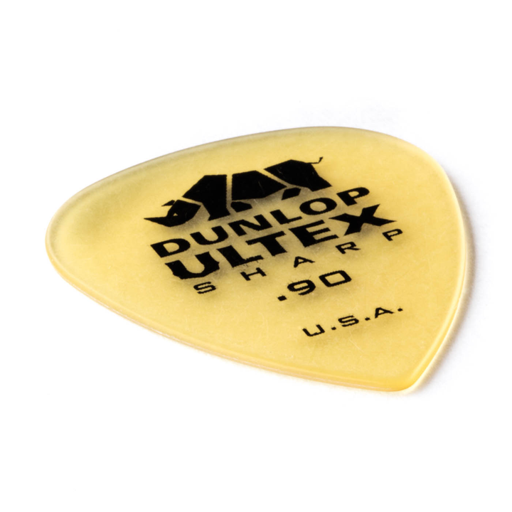 Dunlop Ultex 433P Ultex Sharp Guitar Pick .90mm - 6 Pack