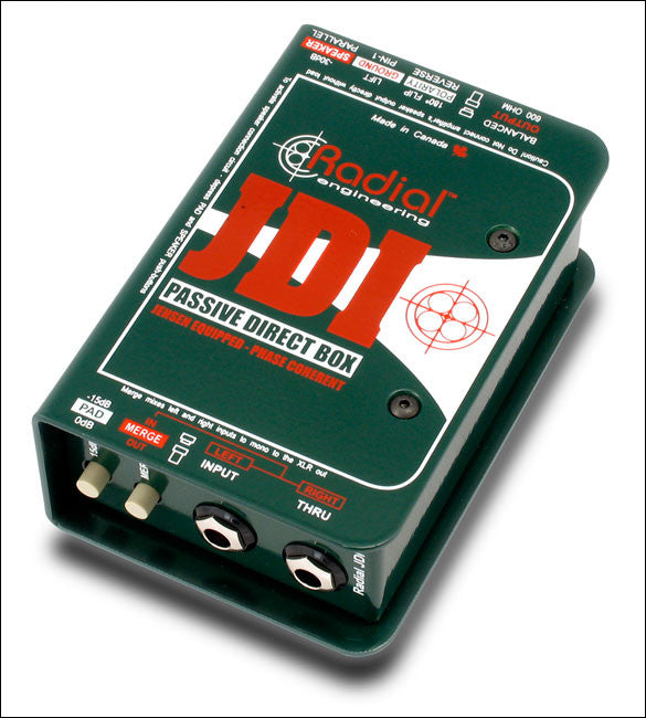 Radial JDI Passive Direct Box - Available at Lark Guitars