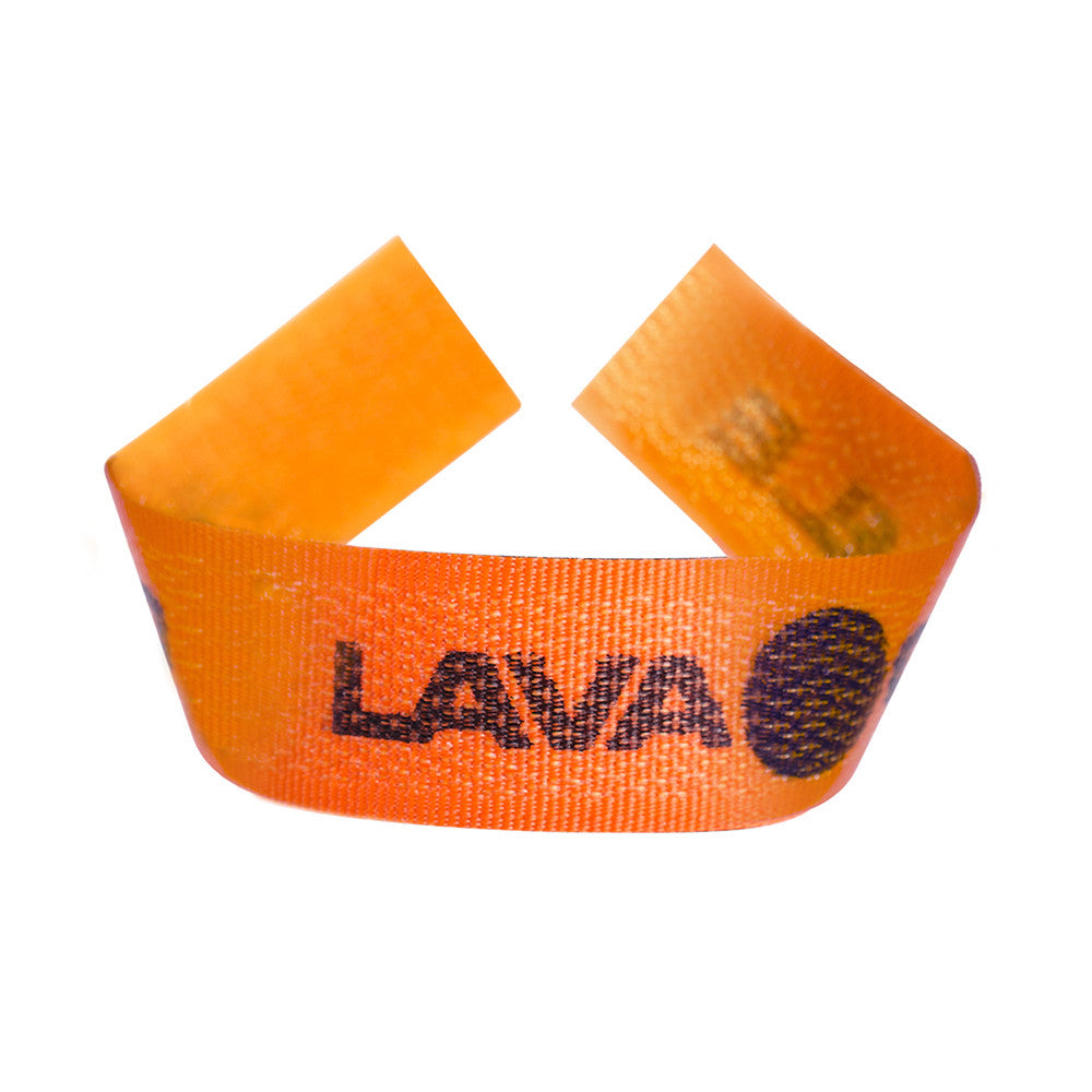 Lava Velcro Strap - Orange - LCVS-ORJ, Lava Cable - Lark Guitars