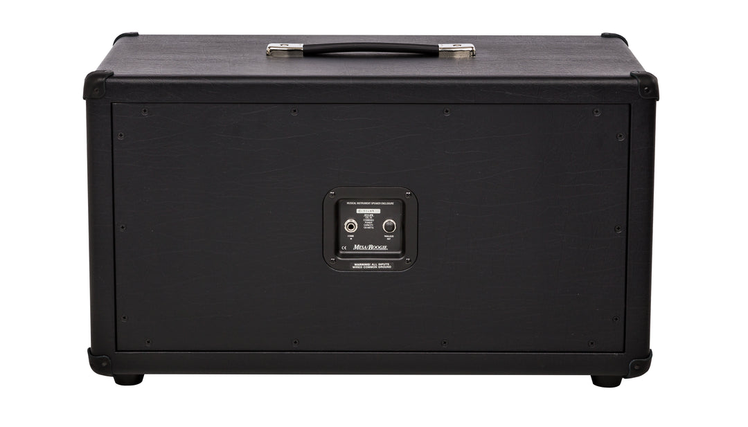 Mesa Boogie 2x12 Horizontal Rectifier Cabinet w/ G12H 75 Creambacks- *Black w/Black Grille