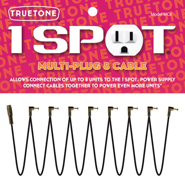 Truetone 1 SPOT MC8 Multi-Plug 8 Cable - Available at Lark Guitars