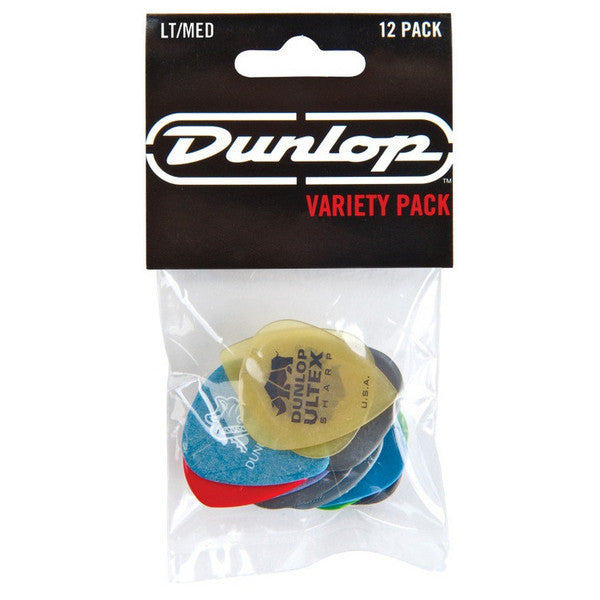 Dunlop PVP101 Pick Variety Pack Light/Medium Picks - 12-Pack - Available at Lark Guitars